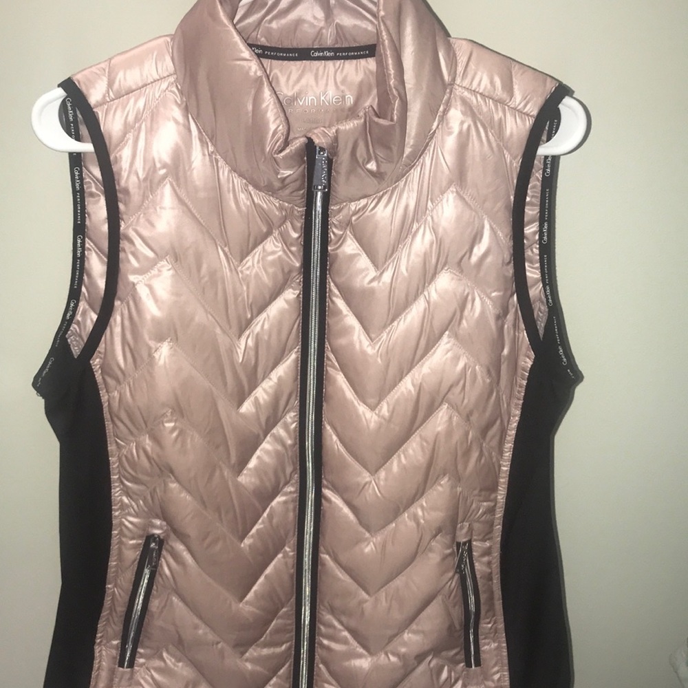 Calvin Klein pink performance vest